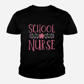 School Nurse Nursing Student Vintage Youth T-shirt | Crazezy
