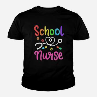 School Nurse Youth T-shirt | Crazezy CA