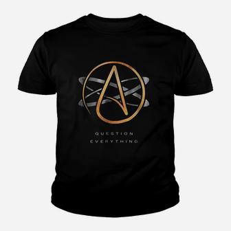 Science Atom Symbol Question Everything Youth T-shirt | Crazezy AU