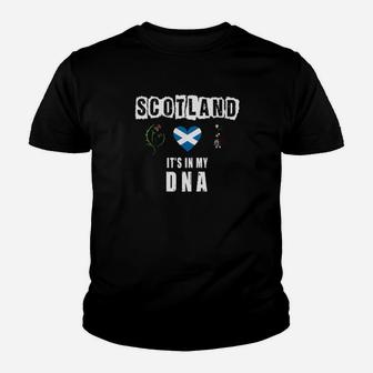 Scotland It's In My Dna Youth T-shirt - Monsterry