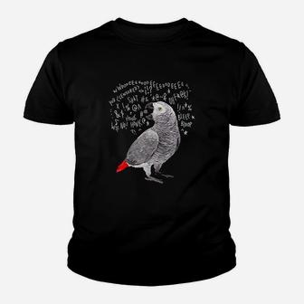 Screaming African Grey Parrot Youth T-shirt | Crazezy CA