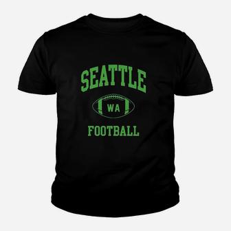 Seattle Classic Football Arch Basic Youth T-shirt | Crazezy DE