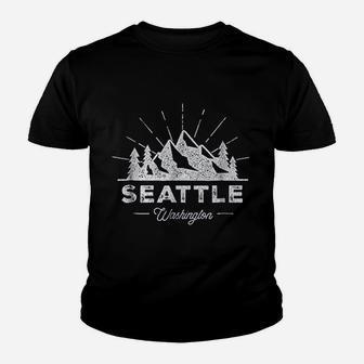 Seattle Washington Youth T-shirt | Crazezy CA