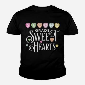 Second Grade Teacher Valentines Class Full For Sweethearts Youth T-shirt - Monsterry UK