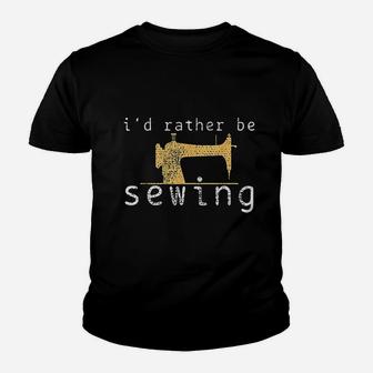 Sewing Sew Funny Saying Gift Youth T-shirt | Crazezy