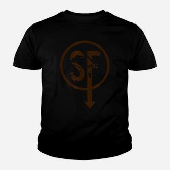 Sf Face Sanity's Fall Down Larry Youth T-shirt | Crazezy DE