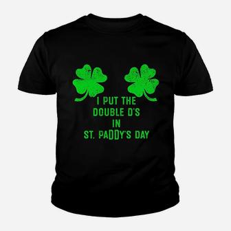 Shamrock Irish Saint Paddys St Patricks Day Youth T-shirt | Crazezy CA