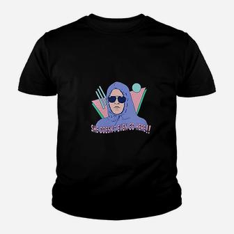 She Doesnt Even Go Here Retro Youth T-shirt | Crazezy AU