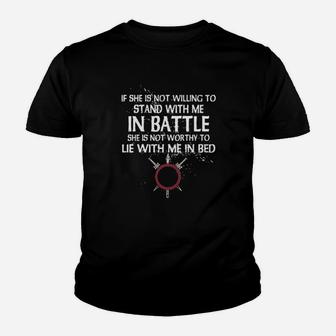 She Is Not Willing To Stand With Me Youth T-shirt - Monsterry DE
