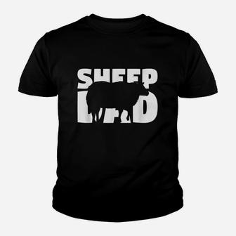 Sheep Dad Sheep Lover Youth T-shirt | Crazezy DE