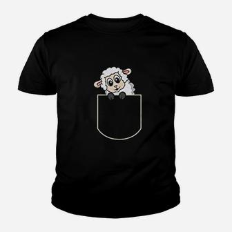 Sheep In The Pocket Youth T-shirt | Crazezy DE