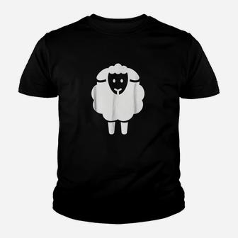 Sheep With Face Youth T-shirt | Crazezy AU