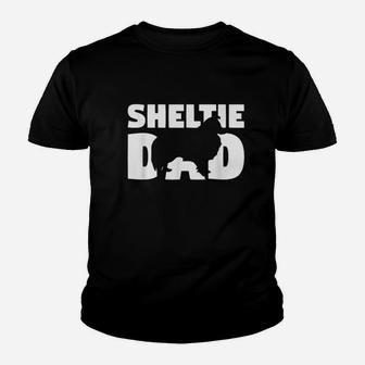 Sheltie Dog Father Youth T-shirt | Crazezy CA
