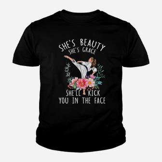 She's Beautiful She Is Grace Youth T-shirt - Monsterry