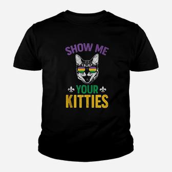Show Me Your Kitties Youth T-shirt | Crazezy AU
