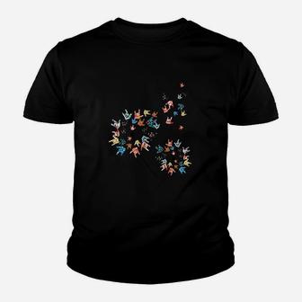 Sign Language Flower Youth T-shirt | Crazezy AU