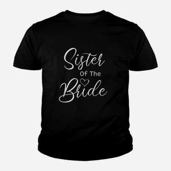 Sister Of The Bride Youth T-shirt | Crazezy UK