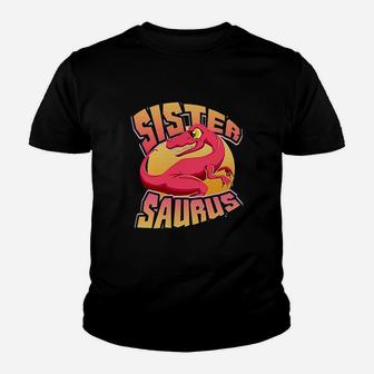 Sister Saurus Youth T-shirt | Crazezy
