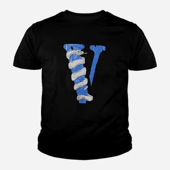 Siwulo Big V Python Print Youth T-shirt | Crazezy