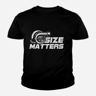 Size Matters Turbo Youth T-shirt | Crazezy