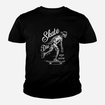 Skate Or Die Youth T-shirt | Crazezy