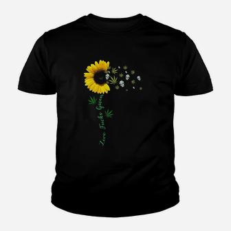 Skull Sunflower Youth T-shirt | Crazezy DE
