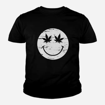 Smile Face Youth T-shirt | Crazezy