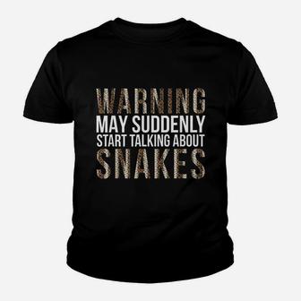 Snake Pet Owner Reptile Snakes Love Snake Skin Gifts Youth T-shirt | Crazezy CA