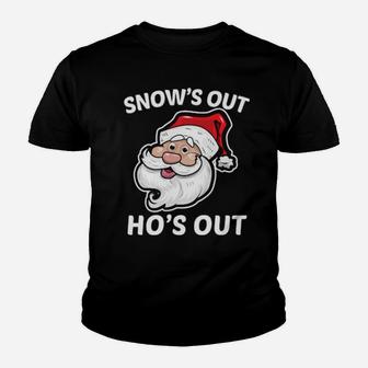 Snow's Out Ho'out Youth T-shirt - Monsterry