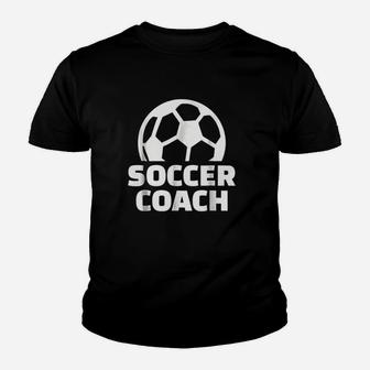 Soccer Coach Youth T-shirt | Crazezy UK