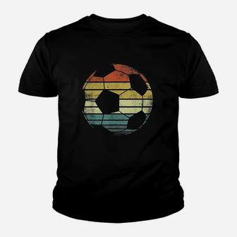 Soccer Player Ball Vintage Style Coach Youth T-shirt | Crazezy