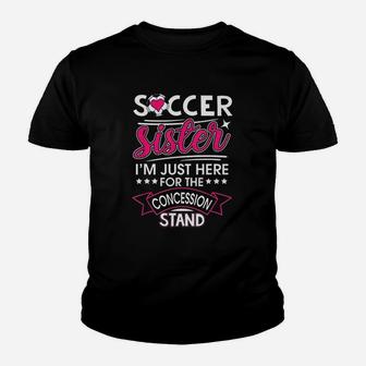 Soccer Sister Youth T-shirt | Crazezy