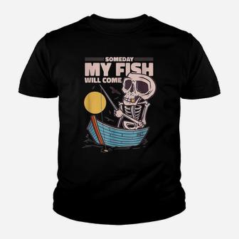 Someday Fish Will Come Design Tee Youth T-shirt | Crazezy AU