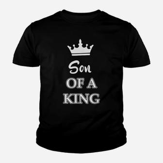 Son Of A King Daddy Of A Prince Funny Royal Father's Day Fun Youth T-shirt | Crazezy DE