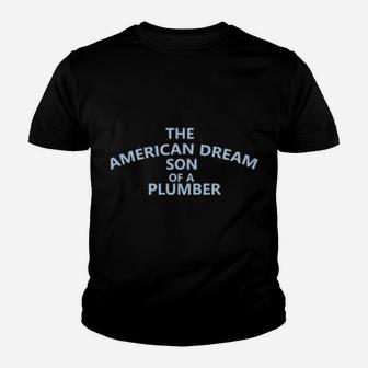 Son Of A Plumber Youth T-shirt - Monsterry