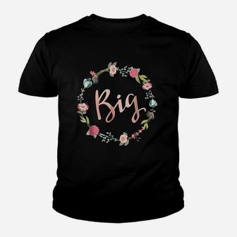 Sorority Big Little Family Reveal Sister Big Youth T-shirt | Crazezy