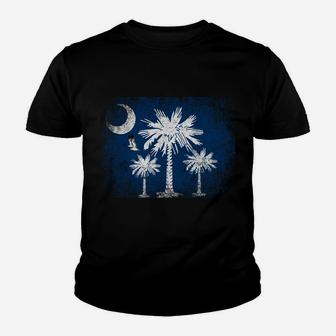 South Carolina Flag- Youth T-shirt | Crazezy CA