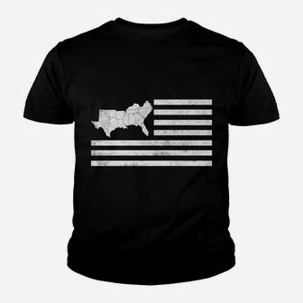 Southern States American Flag Graphic Youth T-shirt | Crazezy UK