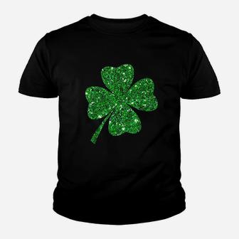 Sparkle Clover Irish For St Patricks Pattys Day Youth T-shirt - Thegiftio UK