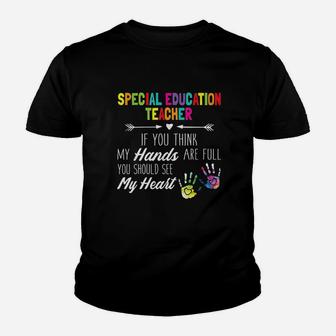 Special Education Teacher Youth T-shirt | Crazezy