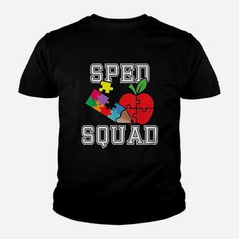 Sped Squad Special Education Teacher Gift Sped Squad Youth T-shirt | Crazezy UK