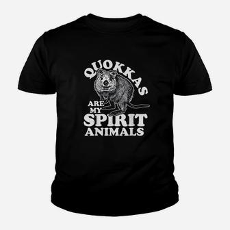 Spirit Animal Kangaroo Australia Quokka Youth T-shirt | Crazezy AU