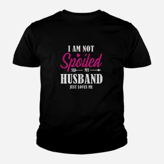 Spoiled Wife Youth T-shirt | Crazezy AU