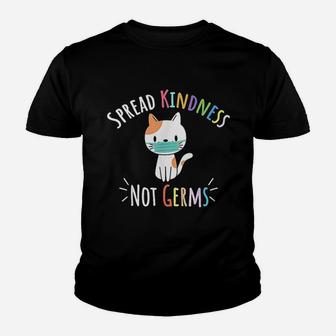 Spread Kindness Not Germs Youth T-shirt | Crazezy CA