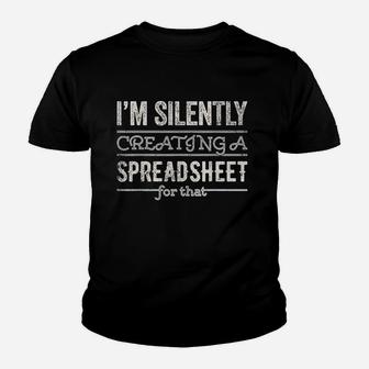 Spreadsheet Accounting Youth T-shirt | Crazezy UK