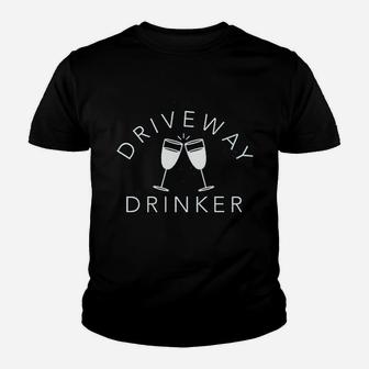 Spunky Pineapple Driveway Drinker Funny Drinking Workout Muscle Youth T-shirt | Crazezy CA