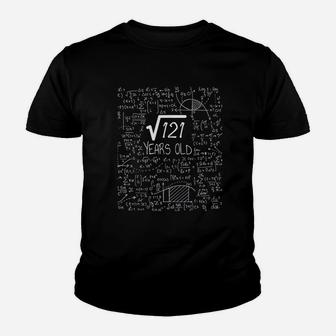 Square Root Of 121 11 Years Old 11Th Birthday Youth T-shirt | Crazezy