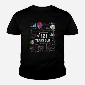Square Root Of 121 11Th Birthday 11 Year Old Love Math Youth T-shirt | Crazezy DE