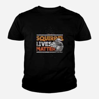 Squirrel Lives Matter Vintage Animal Gifts Squirrel Youth T-shirt | Crazezy
