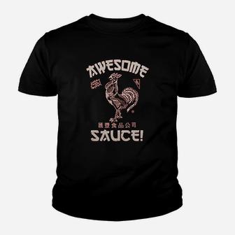 Sriracha Awesome Sauce Youth T-shirt | Crazezy